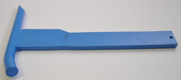 Frontansicht Lemken U-Dorn mit Halm L.