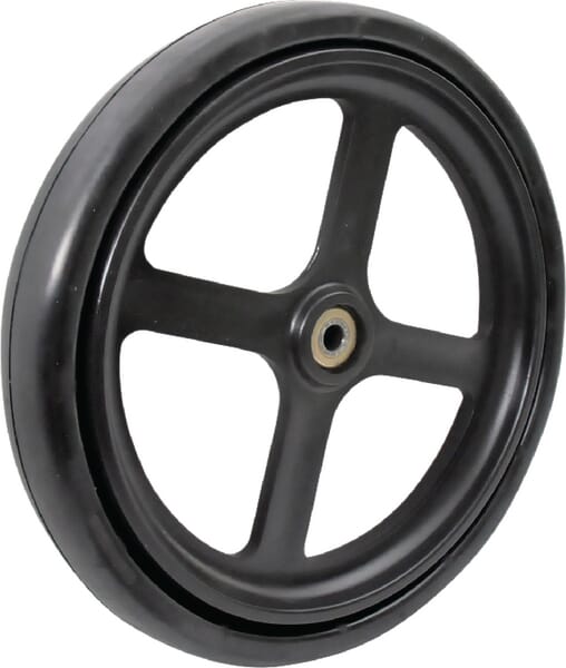 Frontansicht Lemken Stützrolle kpl. Ø340/13x50