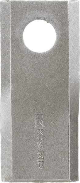 Mähmesser links 93x40x3 mm, Bohrung Ø 16,25 mm, geeignet für Kuhn/John Deere/New Holland, 25er-Packung aus der Kategorie Trommel- und Scheibenmähwerk