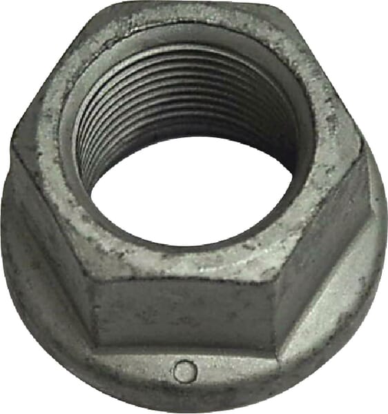 Frontansicht Lemken Flachbundmutter M20x1,5Zn SW27