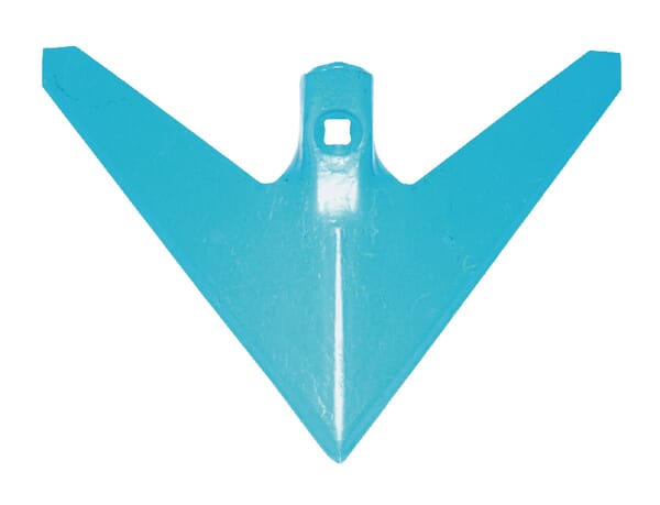 Frontansicht Lemken Gänsefußschar G25