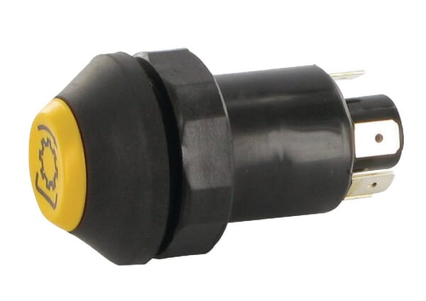 Kabine Druckschalter Zapfwelle gelb 11100240PN