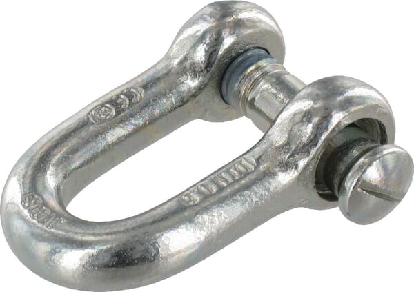 Frontansicht Lemken Schäkel B 0,6 DIN 82101 Zn