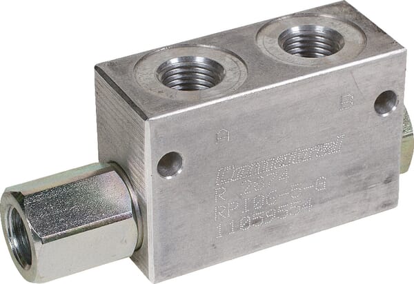 Frontansicht Lemken Rückschlagventil RPI 06/05-G