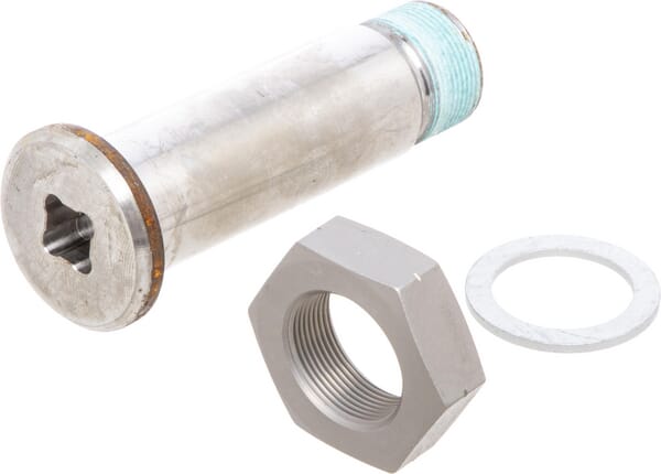 Frontansicht Lemken AchseD32x115,5M30x1,5LH-10.9