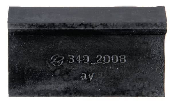 Frontansicht Lemken Abstreifer kunststoff 93x53,5x