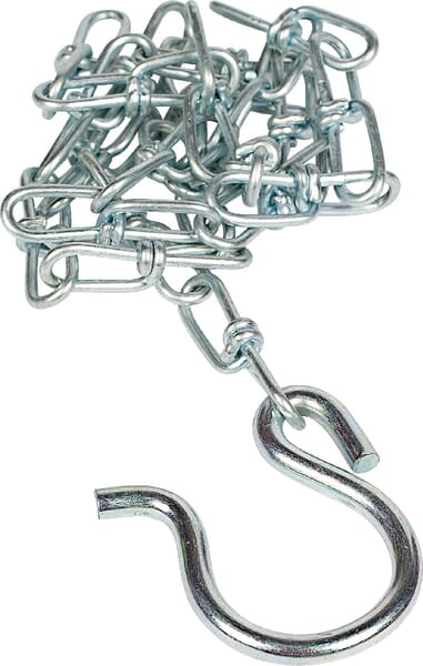 Frontansicht Lemken Sicherung mit Kette D3,6/D21