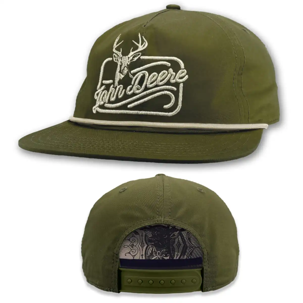JOHN DEERE Cap Olivgrün