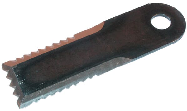 281412Z Rotierendes Strohhäckselmesser, 173x50x4 mm, Ø 18 mm