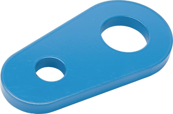 Frontansicht Lemken Verriegelungsblech 10x70x135