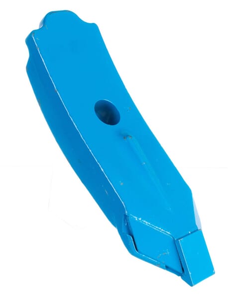 Frontansicht Lemken Grubberschar Hartmetall