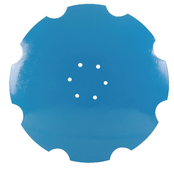 Frontansicht Lemken Eggenscheibe gezackt 465x5 LK1